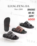 Liang Feng Da DA8565 Men’s Comfort Multi-Strap Platform Sandals