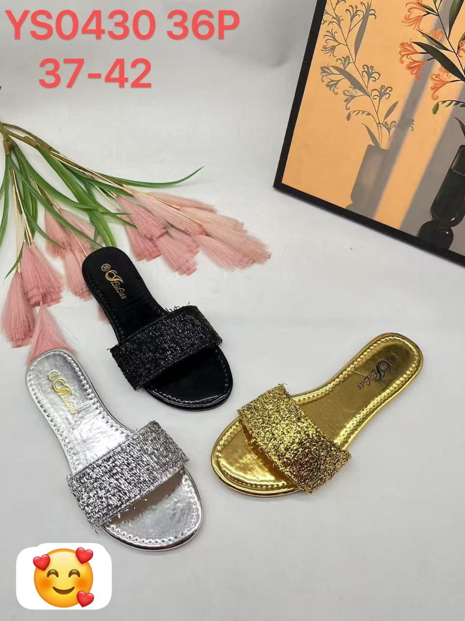 Mitindo Criss-Cross Woven Strap Slides – Elegant Summer Sandals (A007-205)