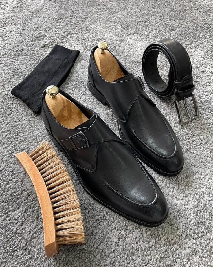 Mens, leather shoes